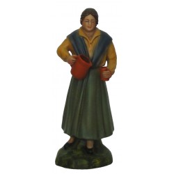 Pastora com caneca e copo