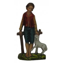 Pastor encostado a cerca...