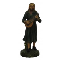 Pastor a tocar viola