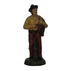 Fogueteiro a lançar foguete